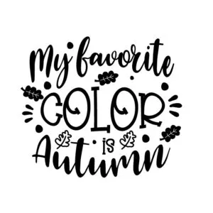 My favorite colors is autumn