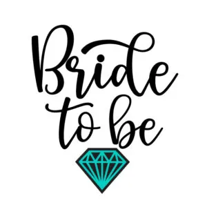 Bride to be Free SVG