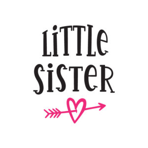 Little Sister Free SVG