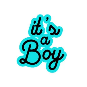 it's a boy Free SVG