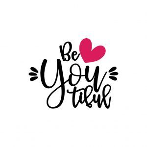 Be YOU tiful Free SVG