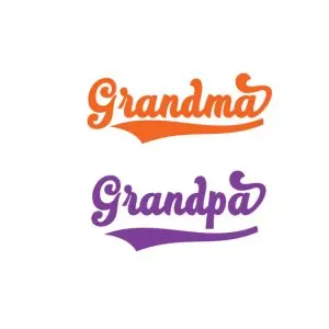 Grandma GrandpaFree SVG