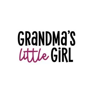 Grandma-s little girlFree SVG