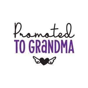 Promoted to GrandmaFree SVG