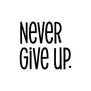 Never give up free svg-100