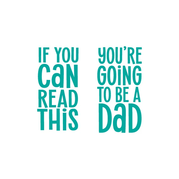 Funnys socks free SVG: If you can read this you[re going to be a dad
