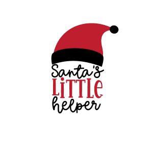 Santas Little Helper FREE SVG