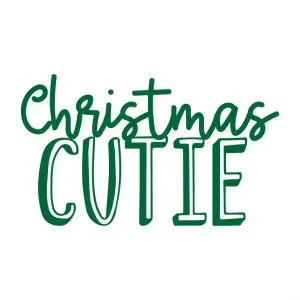 Christmas Cutie Free SVG-100
