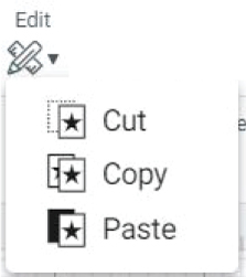 "edit" icon in cricut design space.