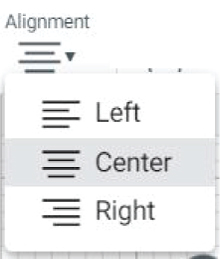 "Alignment" icon in Cricut Design Space
