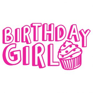 Birthday Girl Free SVG-100