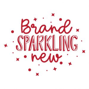 Brand Sparkling New Free SVG-100