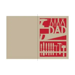 Dad Card 2 Free SVG