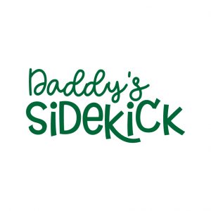 Daddy's Sidekick Free SVG-100