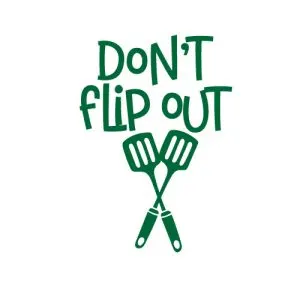 Don't flip out - Free SVG