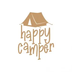 Happy Camper Free SVG-100