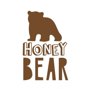 Honey Bear Free SVG-100