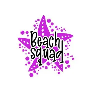 Beach Squad FREE SVG