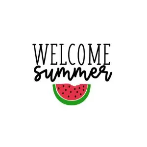 Welcome Summer FREE SVG
