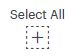 "select all" icon in cricut design space.