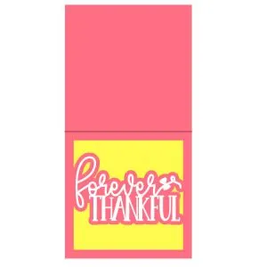 forever thankful thank you card