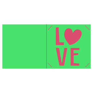 Love Card Free SVG