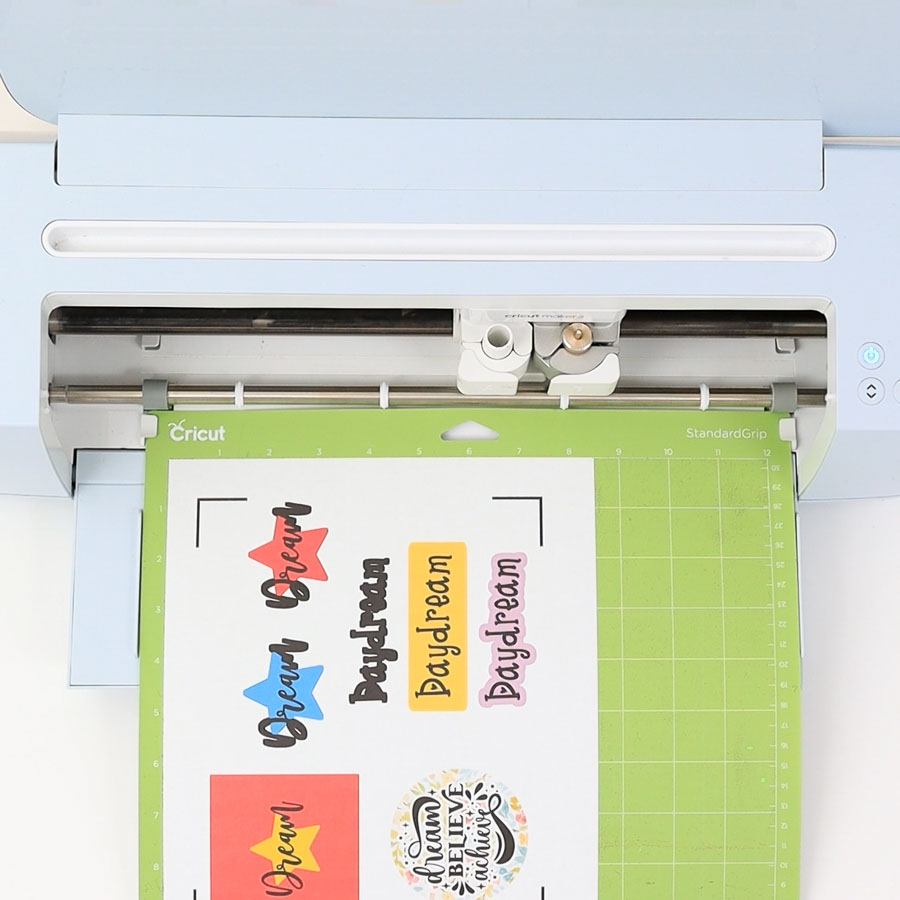 load mat to cricut machine