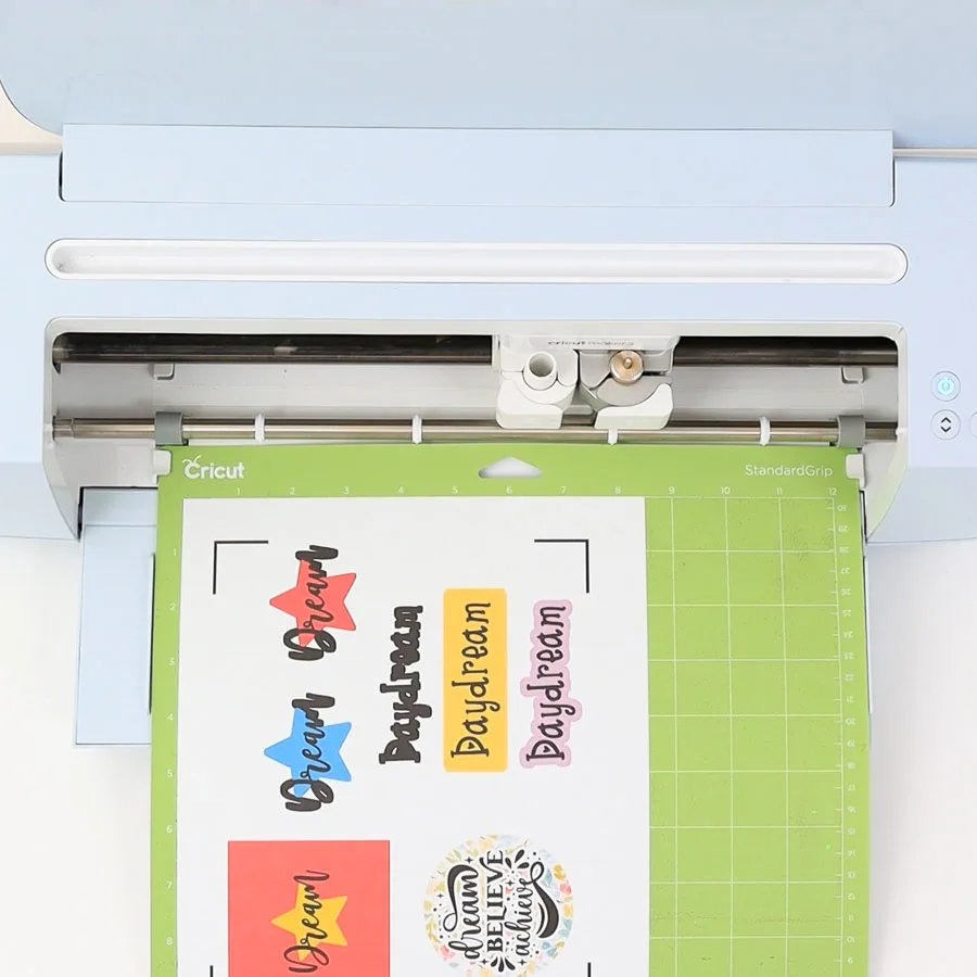 load mat to cricut machine