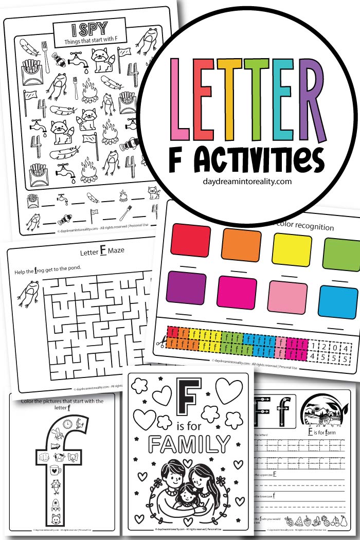 letter f activities for kids